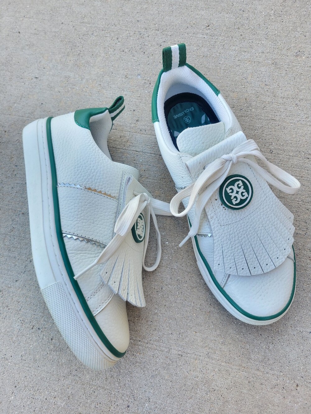 G/FORE X TaylorMade Women's Kiltie Disruptor Golf Shoes Cleats Snow Green Size 8